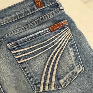 7 For All Mankind Light Blue Denim Jeans